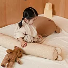 [韓國Hello HiZoo]手工製純棉柔感兒童長條抱枕/靠枕/睡眠輔助枕/側睡抱枕-Hi Bear 熊耳