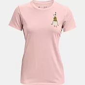 Under Armour 女 Training Graphics短T-Shirt-粉-1365140-658 L 粉紅色