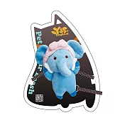 JohoE嚴選 寵物多功能胸背帶+牽繩+背包-泡澡小動物 泡澡大象