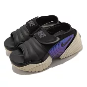 Nike 涼鞋 Wmns Air Adjust Force 黑 藍 女鞋 可拆卸 涼拖鞋 厚底 DV2136-900