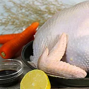 【一午一食】無毒黑羽土公雞-半雞切塊(生鮮雞肉1350G↑大包裝)