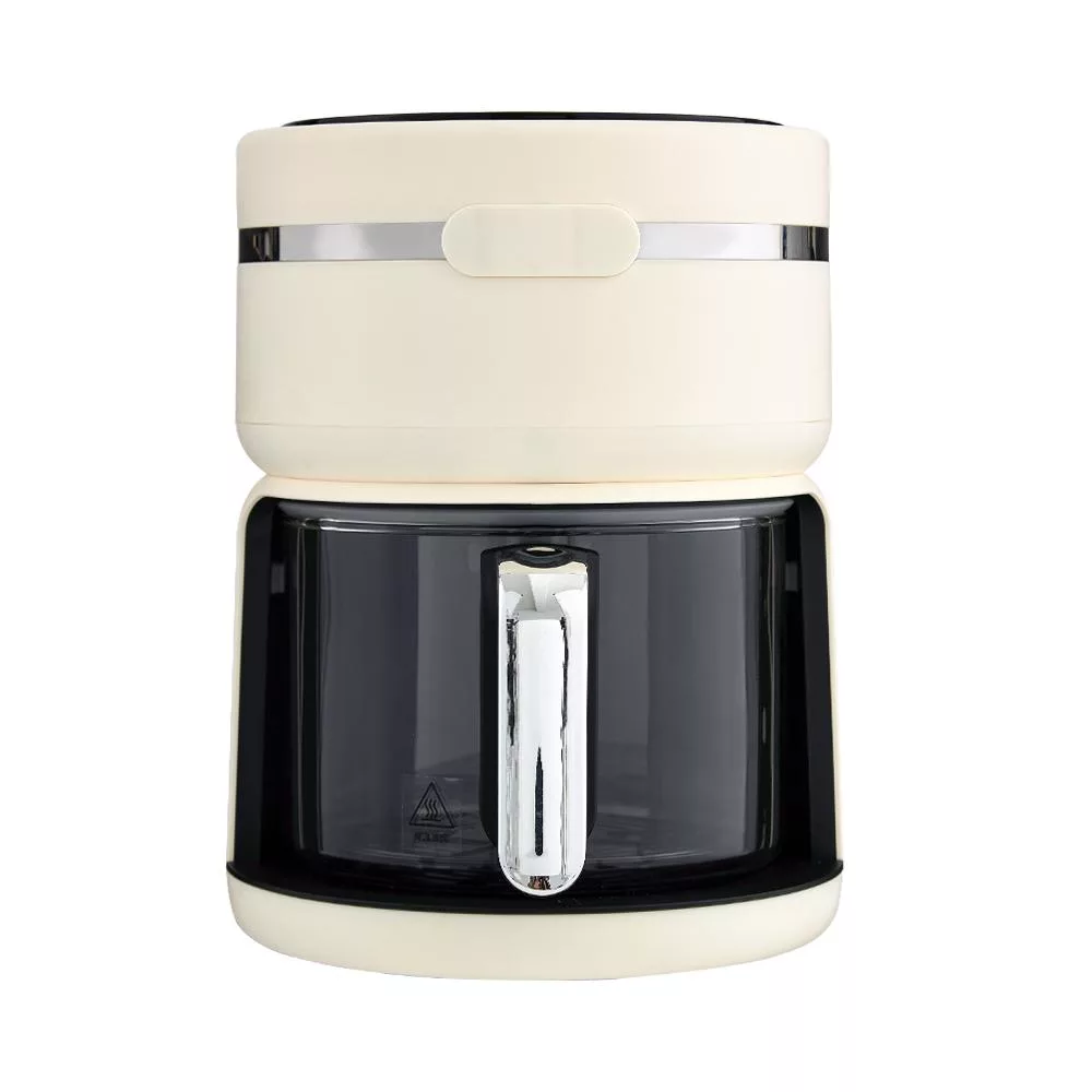 【G-PLUS】3L樂透鍋智慧玻璃氣炸鍋 GP-J02 米黃