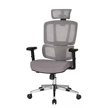 IDEA-迪斯舒適透氣人體工學電腦椅 灰色