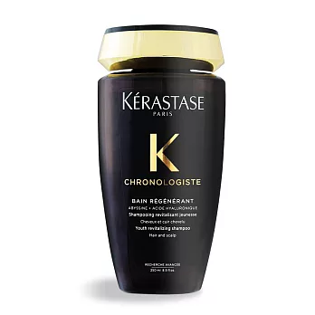 KERASTASE 卡詩 黑鑽極萃逆時淨髮浴(250ml)-國際航空版