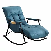 IDEA-妮可北歐休閒舒適搖椅(兩色可選) 藍色