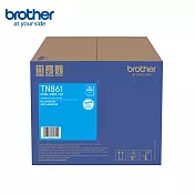 Brother TN-861C 原廠標準容量藍色碳粉匣