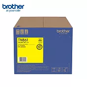 Brother TN-861Y 原廠標準容量黃色碳粉匣