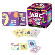 【樂桌遊超值組】小怪獸 Little Monsters-英語教學桌遊 Guess Who I Am+大腦益智盒 字母遊戲