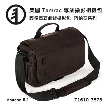 Tamrac 美國天域 Apache 6.2 輕便單肩側背攝影包(公司貨)-咖啡 T1610-7878