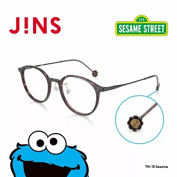 JINS 芝麻街聯名眼鏡(UGF-23S-110) 木紋棕