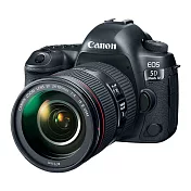 Canon EOS 5D MarkIV / 5DM4+EF24-105mm f4 II*(中文平輸)-送SD128G卡+副電+座充+雙鏡包+大型腳架+拭鏡筆+大吹球清潔組 無 黑色