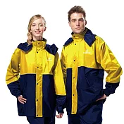 【達新牌】 新采型 二件式休閒風雨衣 3XL 黃藍