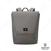 【MILESTO】Hutte 系列隨身後背包多色可選(原廠授權台灣經銷) 灰色