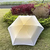 圓角自動折疊傘 漸層黃