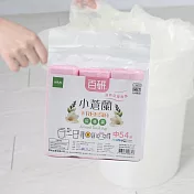 百研/小蒼蘭清新垃圾袋-中-20L-65X55cm-(54張X3包)