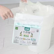 百研/小蒼蘭清新垃圾袋-小-15L-56X45cm-(72張X3包)