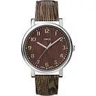 TIMEX 復刻系列經典工藝時尚腕錶-木紋
