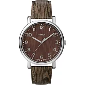 TIMEX 復刻系列經典工藝時尚腕錶-木紋