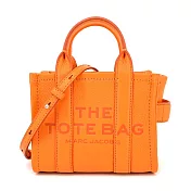 MARC JACOBS THE LEATHER MICRO TOTE 皮革兩用托特包- 亮橘