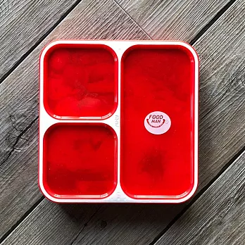 CB 巴黎系列迷你纖細餐盒800ml 紅色