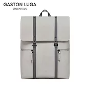 GASTON LUGA Splash 2.0 16吋個性後背包 - 灰褐色