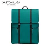 GASTON LUGA Splash 2.0 16吋個性後背包 - 孔雀綠