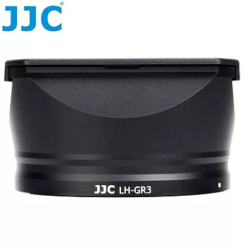 JJC副廠Ricoh理光GR III遮光罩LH-GR3遮光罩(本體鋁合金製;內裡消光霧黑;附蓋;可搭F-WMCUVG3保護鏡)
