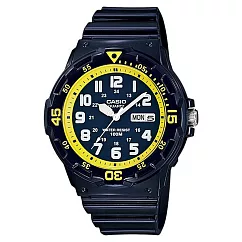 CASIO 卡西歐 MRW─200HC─2B 時尚色彩系列防水運動手錶