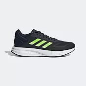 ADIDAS DURAMO 10 男 慢跑鞋 黑綠-GW8337 UK9.5 黑色