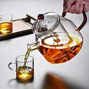 CS22 茶之道耐熱玻璃大容量煮茶壺(1300ML)