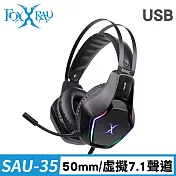 FOXXRAY 天雷響狐USB電競耳機麥克風(SAU35)