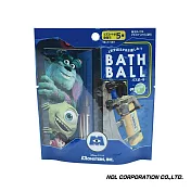 日本NOL-怪獸電力公司入浴球(泡澡球)-4入(綠蘋果香氣/洗澡玩具/交換禮物)