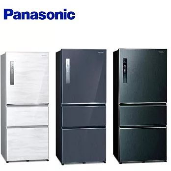 Panasonic 國際牌 ECONAVI 500L三門變頻電冰箱(全平面無邊框鋼板) NR-C501XV -含基本安裝+舊機回收 皇家藍(B)