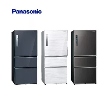 Panasonic 國際牌 ECONAVI 610L三門變頻電冰箱(全平面無邊框鋼板) NR-C611XV -含基本安裝+舊機回收 絲紋黑(V1)