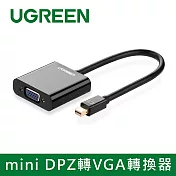 綠聯 mini DP轉VGA轉換器 膠殼版 黑色