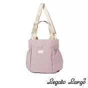 Legato Largo 淡雅輕盈 可水洗 雲朵狀托特包- 粉色