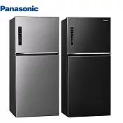 Panasonic 國際牌 ECONAVI二門650L一級能冰箱 NR-B651TV -含基本安裝+舊機回收 晶漾黑(K)