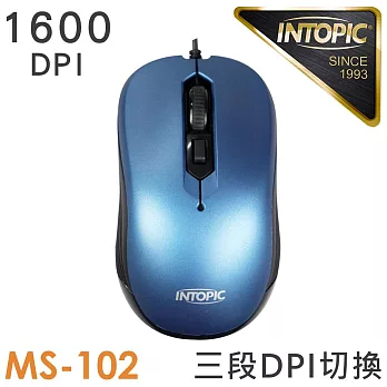 INTOPIC 飛碟光學滑鼠(MS102)
