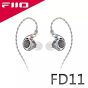 FiiO FD11碳纖維球頂振膜單動圈CIEM可換線耳機