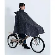 日本WPC. R001-024 城市隨行機車、自行車透明窗雨衣斗篷 爵士流星