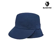 【BLACKYAK】女 麻質漁夫帽 S 藍綠色-56cm