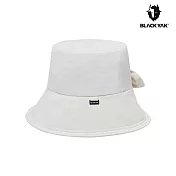 【BLACKYAK】女 PONYTAIL漁夫帽 S 米白-56cm