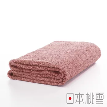 【日本桃雪】精梳棉飯店浴巾(多色任選- 灰粉)｜鈴木太太公司貨