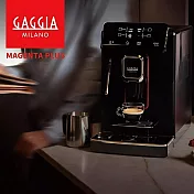 【咖吉雅GAGGIA】全自動義式咖啡機 PLUS 爵韻型 尊爵不凡．韻調絕美 黑色