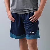 【遊遍天下】MIT台灣製男款抗UV吸濕排汗運動褲藍球褲 (GP1011) 丈青 L 丈青