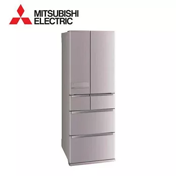 MITSUBISHI 三菱 日製六門525L一級能變頻冰箱 MR-JX53C -含基本安裝+舊機回收 玫瑰金(N)