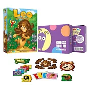 【超值組】小怪獸-英語教學桌遊 Little Monsters+獅子剪髮大冒險 Leo