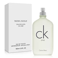 Calvin Klein 凱文克萊 CK One 中性淡香水─Tester(100ml)