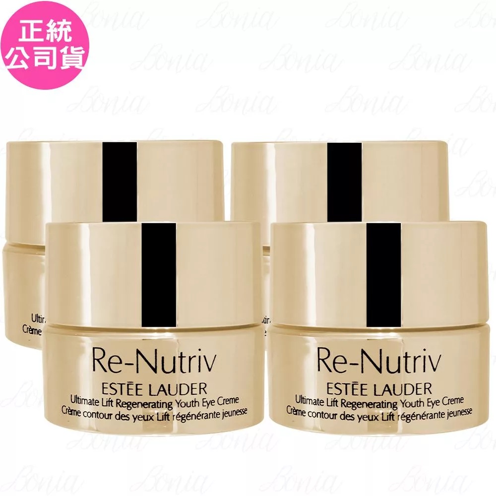 ESTEE LAUDER 雅詩蘭黛 白金級極萃賦活花秘眼霜(5ml)*4(公司貨)