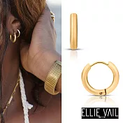 ELLIE VAIL 邁阿密防水珠寶 金色細緻小圓耳環 Erin Huggie Hoop